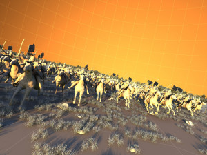 ancient cavalry 3D Model