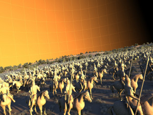 ancient cavalry 3D Model