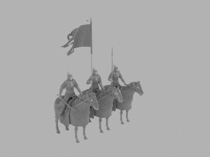 ancient cavalry 3D Model