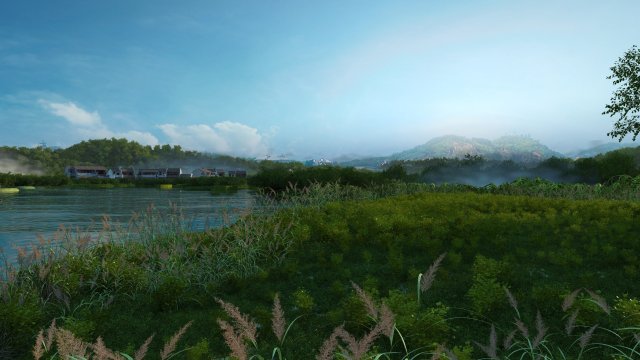 rural Modèle 3D .c4d .max .obj .3ds .fbx .stl .blend 