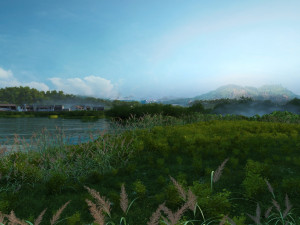 rural Modèle 3D