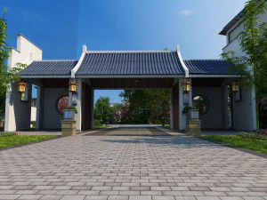 बगीचा 3D मॉडल