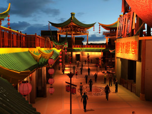 ancient city 3D मॉडल