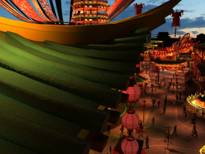 ancient city 3D मॉडल