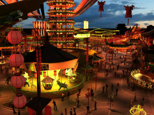 ancient city 3D मॉडल