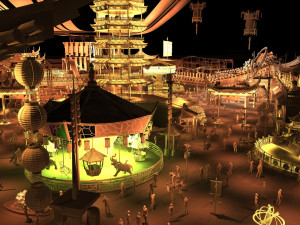ancient city 3D मॉडल