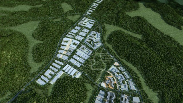 city building Model 3D .c4d .max .obj .3ds .fbx .stl .blend 