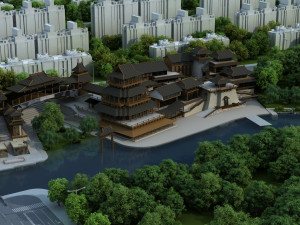 ancient architecture Modelo 3D