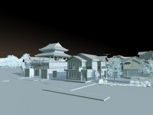 ancient architecture 3D मॉडल