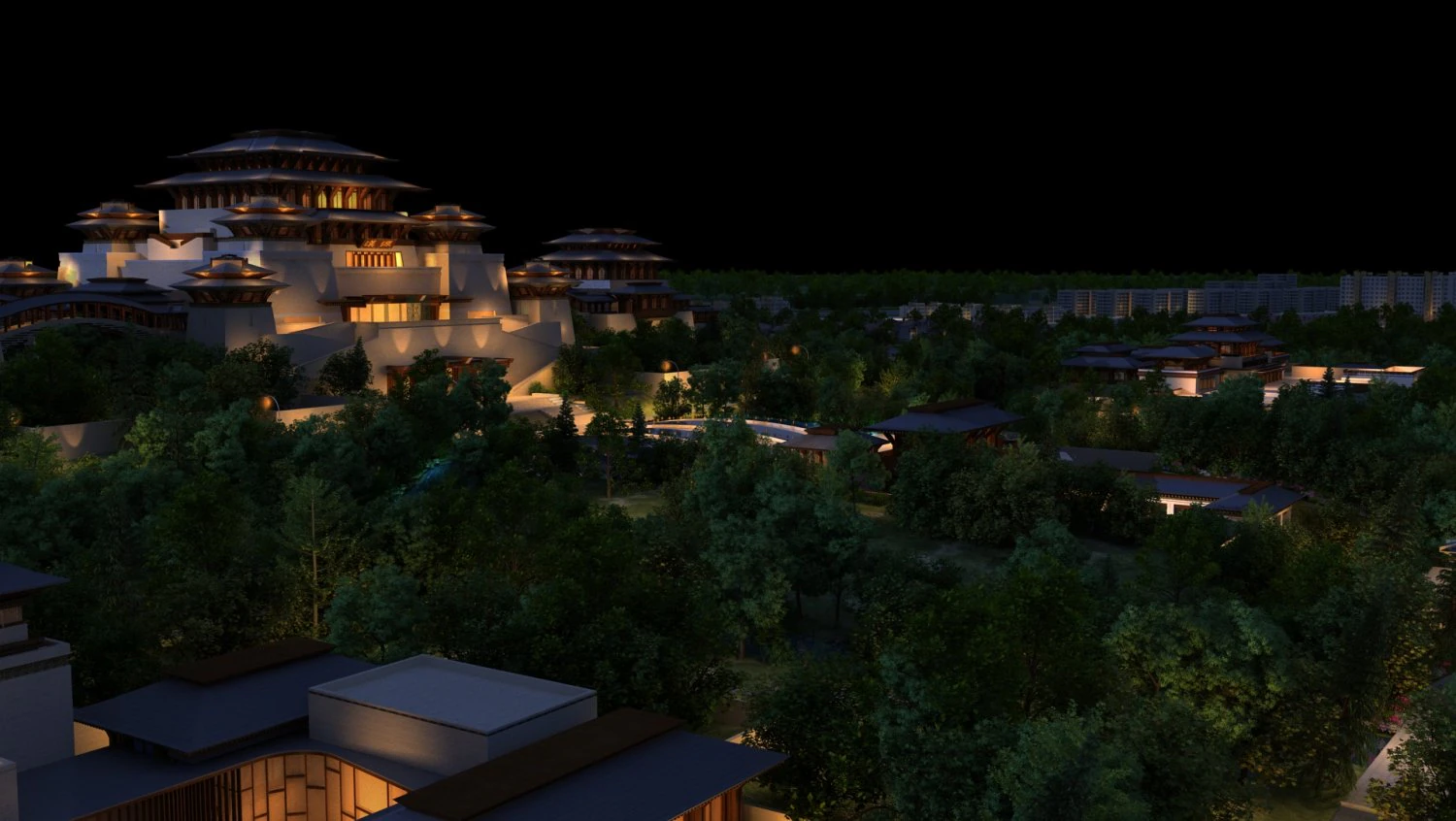ancient architecture 3D Model .c4d .max .obj .3ds .fbx .stl .blend 
