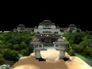 ancient building Modello 3D