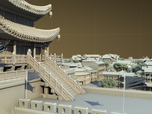 ancient city Model 3D