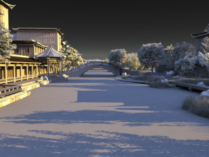 city building 3D Modell