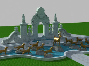 yuanmingyuan 3D Model