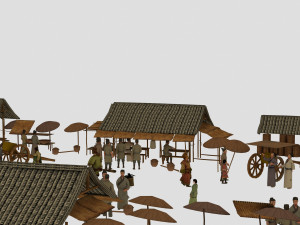 market 3D Model