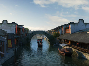 ancient town 3D Модель