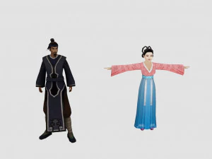 popolo antico Modello 3D