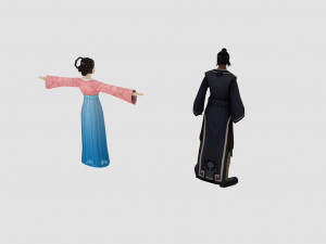 ancient people 3D Model