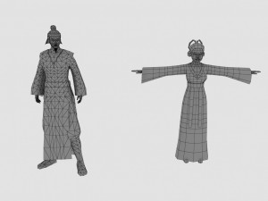 ancient people 3D Model