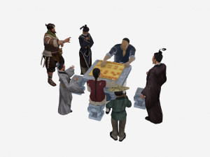 play chess 3D Model