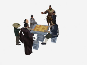 play chess 3D Model