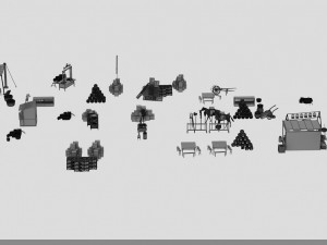 ancient props Modelo 3D