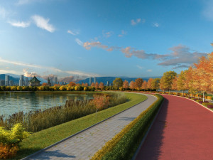 city park 3Dモデル