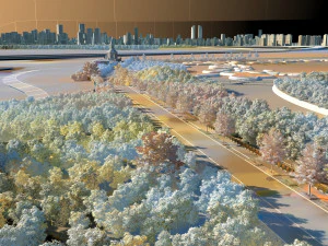 городской парк 3D Модель