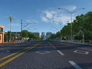 city streets 3D Model