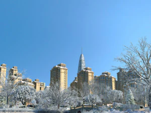 winter snow 3D Model