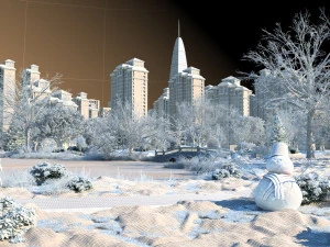 winter snow 3D Model