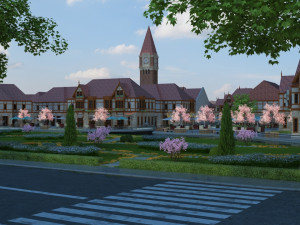 manor Modelo 3D