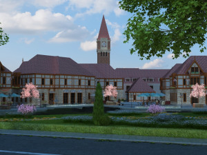 manor 3D Model
