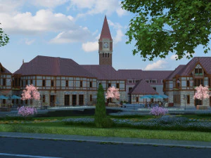 manor 3D Model