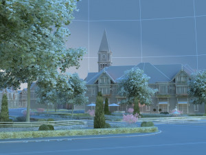 manor 3D Model