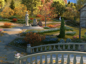garden Modelo 3D