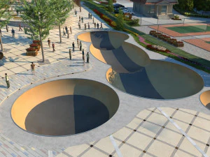 town square 3D Model
