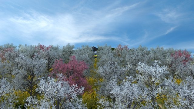 town square 3D 모델 .c4d .max .obj .3ds .fbx .stl .blend 