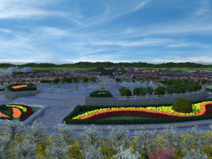 town square 3D 모델