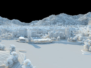 city building Modèle 3D
