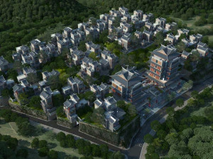 고대 건축 3D 모델