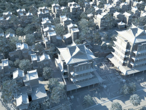 ancient architecture 3D Model