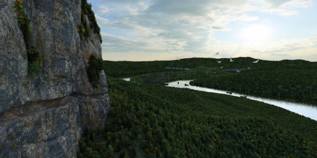 wetlands 3D मॉडल .c4d .max .obj .3ds .fbx .stl .blend 