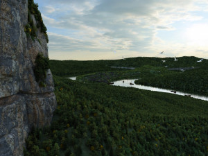 wetlands Modèle 3D