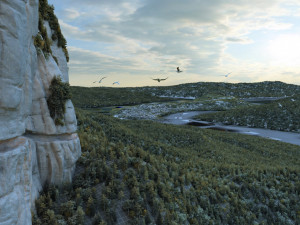 wetlands 3D मॉडल