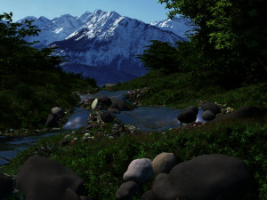 creek 3D Model