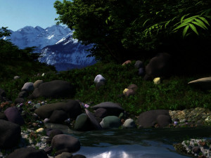 creek 3D Model
