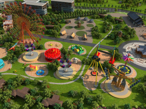 amusement park 3D-Modell