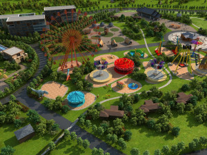amusement park 3D-Modell