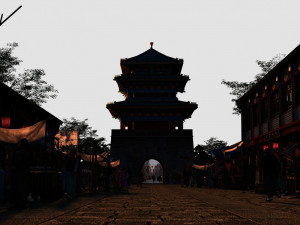 the ancient city 3D Model